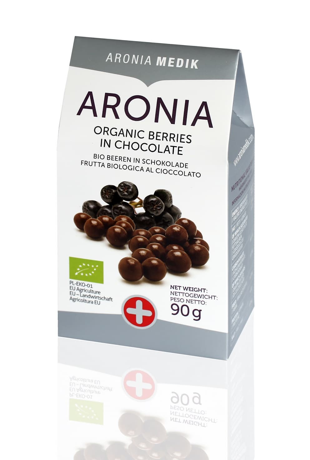 Organic Dried Aronia in Chocolate